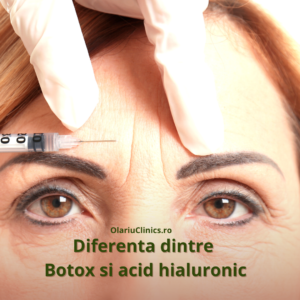 diferenta dintre botox si acid hialuronic